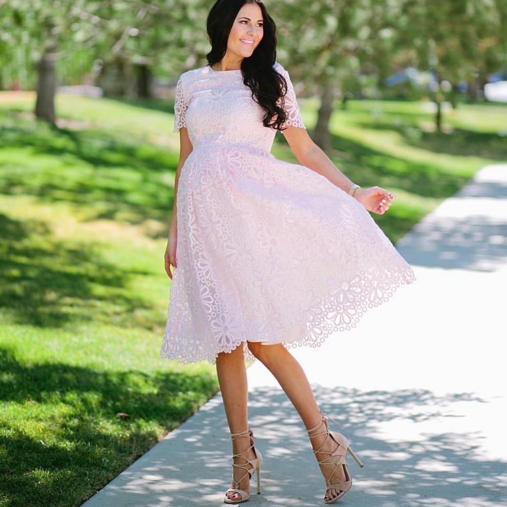 ISO floral pink RP dress